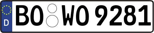 BO-WO9281