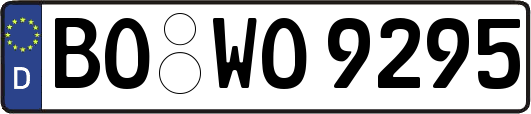 BO-WO9295