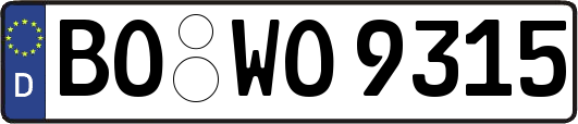 BO-WO9315