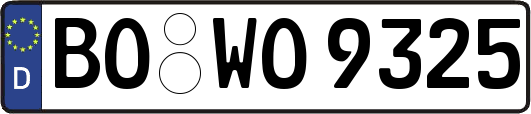 BO-WO9325