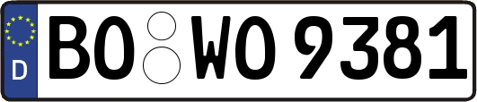 BO-WO9381