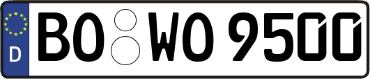 BO-WO9500