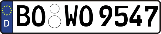 BO-WO9547