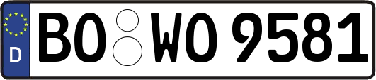 BO-WO9581