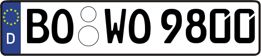 BO-WO9800