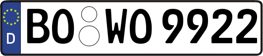 BO-WO9922