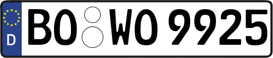 BO-WO9925