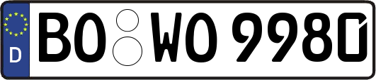 BO-WO9980