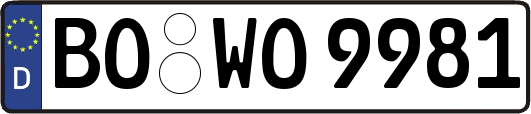 BO-WO9981