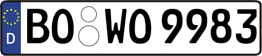 BO-WO9983