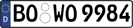 BO-WO9984