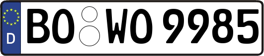 BO-WO9985