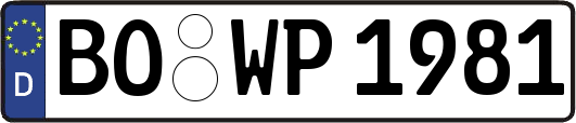 BO-WP1981