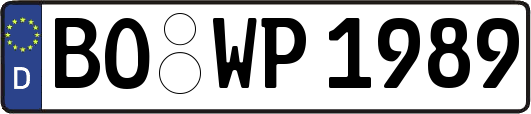 BO-WP1989