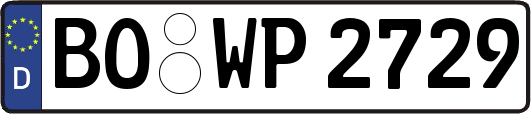 BO-WP2729