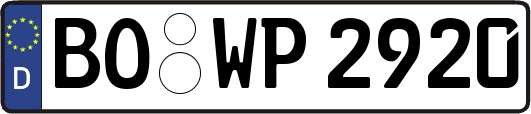 BO-WP2920