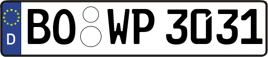 BO-WP3031