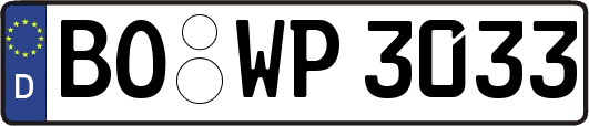 BO-WP3033