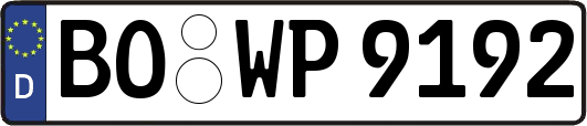 BO-WP9192