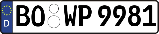 BO-WP9981