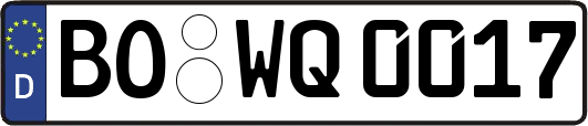 BO-WQ0017