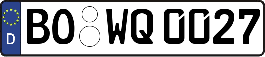 BO-WQ0027