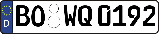 BO-WQ0192