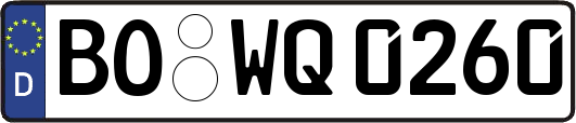 BO-WQ0260