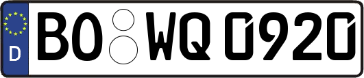BO-WQ0920