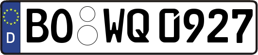 BO-WQ0927