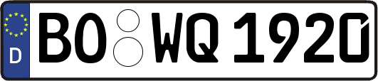 BO-WQ1920