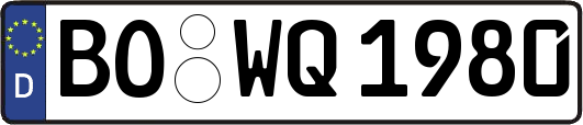 BO-WQ1980