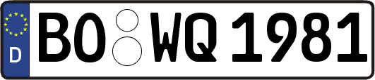 BO-WQ1981