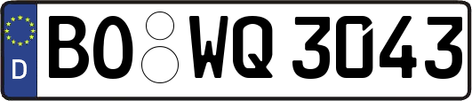 BO-WQ3043