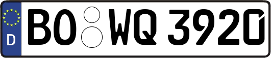 BO-WQ3920