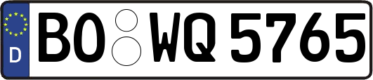 BO-WQ5765