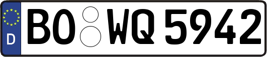 BO-WQ5942
