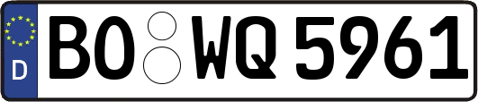 BO-WQ5961