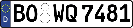 BO-WQ7481