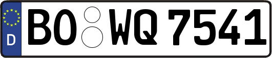 BO-WQ7541