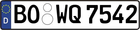 BO-WQ7542