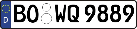 BO-WQ9889