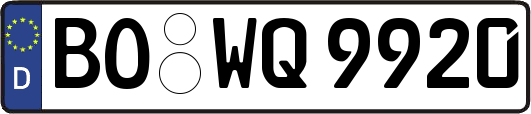 BO-WQ9920