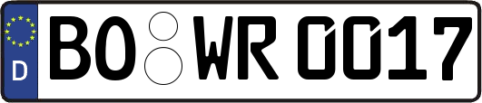 BO-WR0017