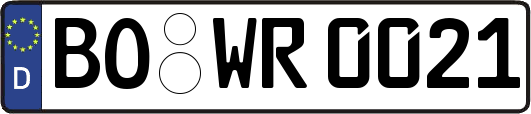 BO-WR0021