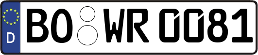 BO-WR0081