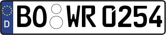 BO-WR0254