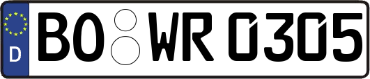 BO-WR0305