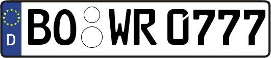 BO-WR0777