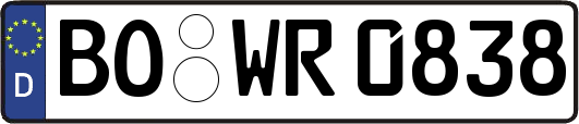 BO-WR0838